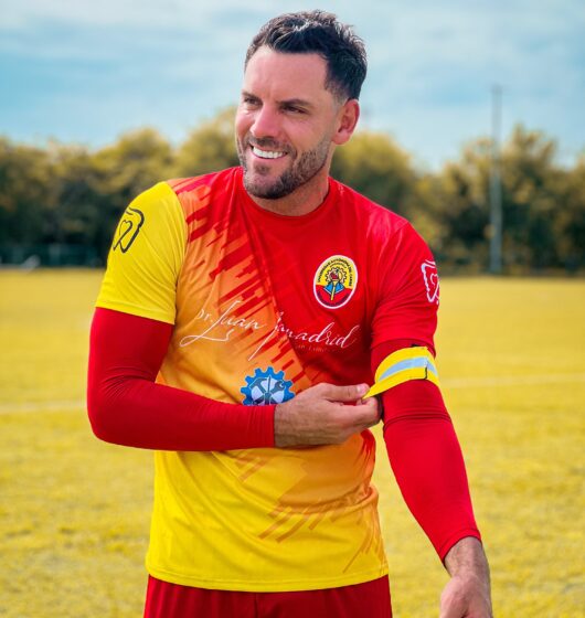Sebastián Viera debutó como delantero con el #SelloUniautónoma