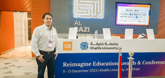 Docente Uniautónoma se destaca en escenario internacional en los Premios ‘Reimagine Education Award 2023’.