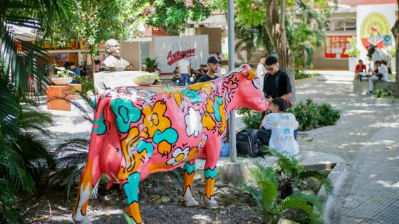  “Vacasquilla” se toma la Plazoleta de Uniautónoma