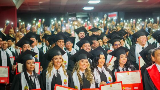 Universidad Autónoma del Caribe celebra una exitosa jornada de grados