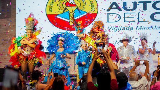 Uniautónoma vistió de cultura y tradición a las Monarquías del Carnaval de Barranquilla