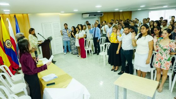 Nuevos representantes de docentes y estudiantes tomaron posesión en el Consejo Académico, Consejo  de Facultad y Comité Curricular