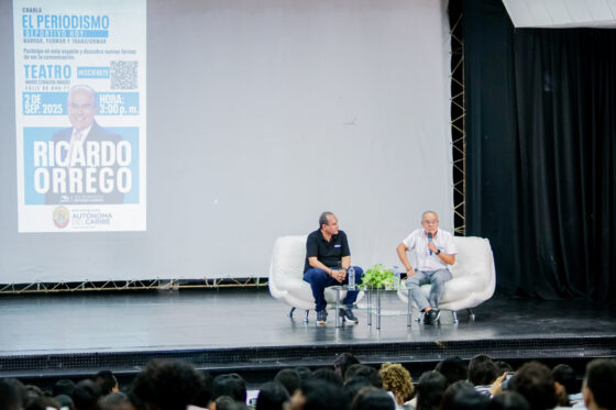 Uniautónoma recibió al periodista Ricardo Orrego en un encuentro académico sobre periodismo deportivo