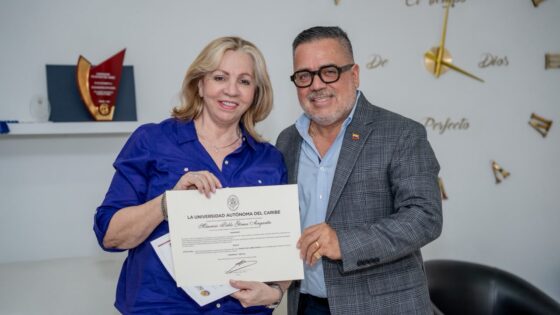 Uniautónoma exalta al destacado egresado Mauricio Gómez Angarita, Pdte. de República Vallenata  